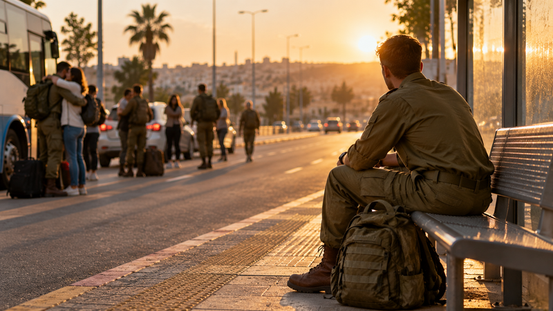 שישי בצהריים, ואף אחד לא מחכה בתחנה